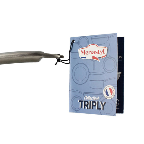 Casserole inox Triply 18 cm sans PFAS - Menastyl