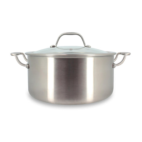 Faitout inox triply 24 cm sans PFAS - Ménastyl