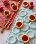 Moule silicone 11 biscuits tartelettes rondes - Scrapcooking