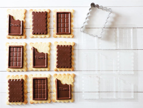 Set biscuits school tablette de chocolat - Scrapcooking