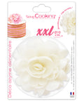 Fleur azyme blanche XXL 10 cm - Scrapcooking