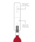 Tire bouchon électrique avec coupe capsule - vacuvin