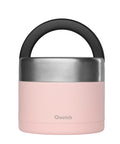 Boîte repas poignée isotherme rose 850 ml - Qwetch