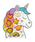 Kit 6 petits emporte-pièces en plastique : Licorne - Décora