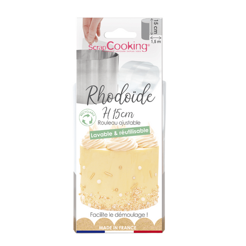 Ruban de rhodoïde 15 cm x 1.5 m - Scrapcooking