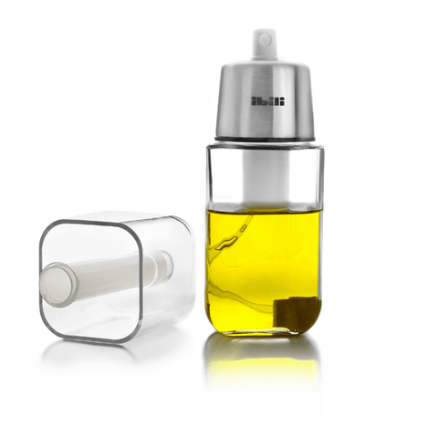Vaporisateur à huile 180 ml verre et acier - Ibili
