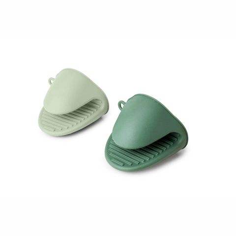 Maniques de casseroles en silicone x 2 - Ibili