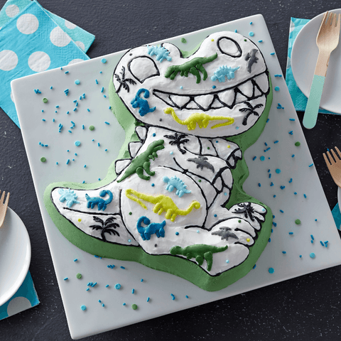 Moule en acier Dinosaure 34 cm - Wilton