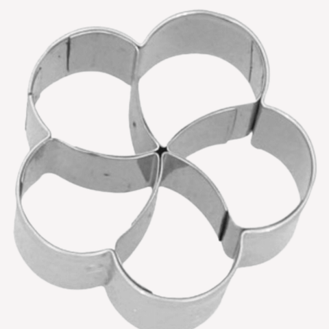 Emporte-pièce en inox fleur 4 cm - Birkmann