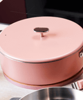 Couvercle inox Le Merveilleux 28 cm guimauve - Cookut
