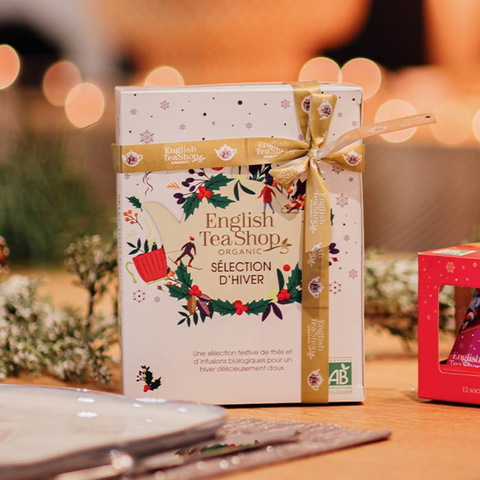Coffret Prismes Hiver Blanc 12 sachets - English Tea Shop