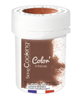 Colorant poudre hydrosoluble Marron 5g - Scrapcooking