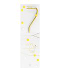 Bougie chiffre 7 Happy confetti - Wondercandle