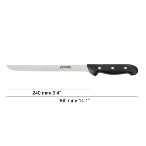 Couteau jambon et saumon 24 cm Maître - Arcos