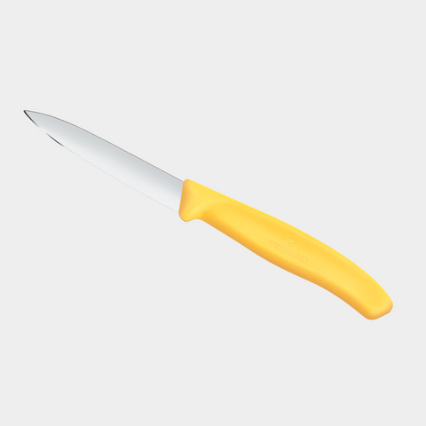 Couteau d´office Swiss classique 8 cm jaune- Victorinox