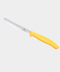 Couteau à tomates Swiss classique 11 cm jaune - Victorinox