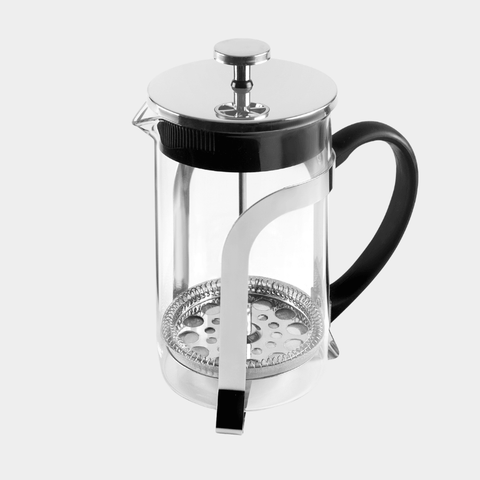 Cafetière à Piston Verre + Inox 1l - Ibili