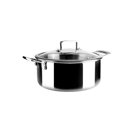 Faitout inox Triply natural 20 cm - Ibili