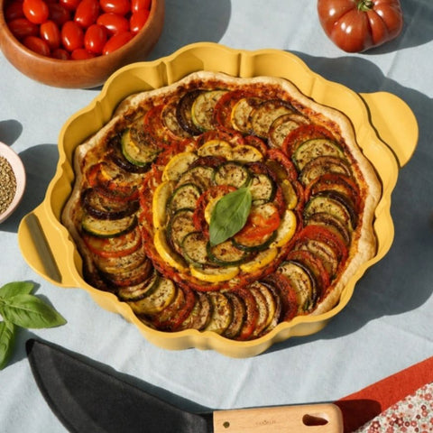 Plat à tarte sans PFAS mangue - Cookut