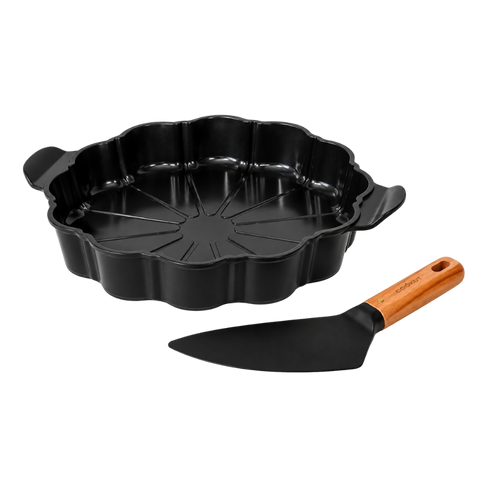 Plat à tarte sans PFAS graphite - Cookut