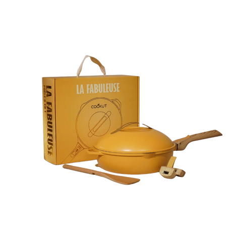 Poêle 8 en 1 La Fabuleuse 24 cm Mangue sans PFAS - Cookut