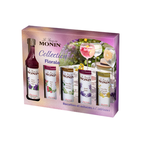 Coffret sirops Floral 5x5ml - Monin