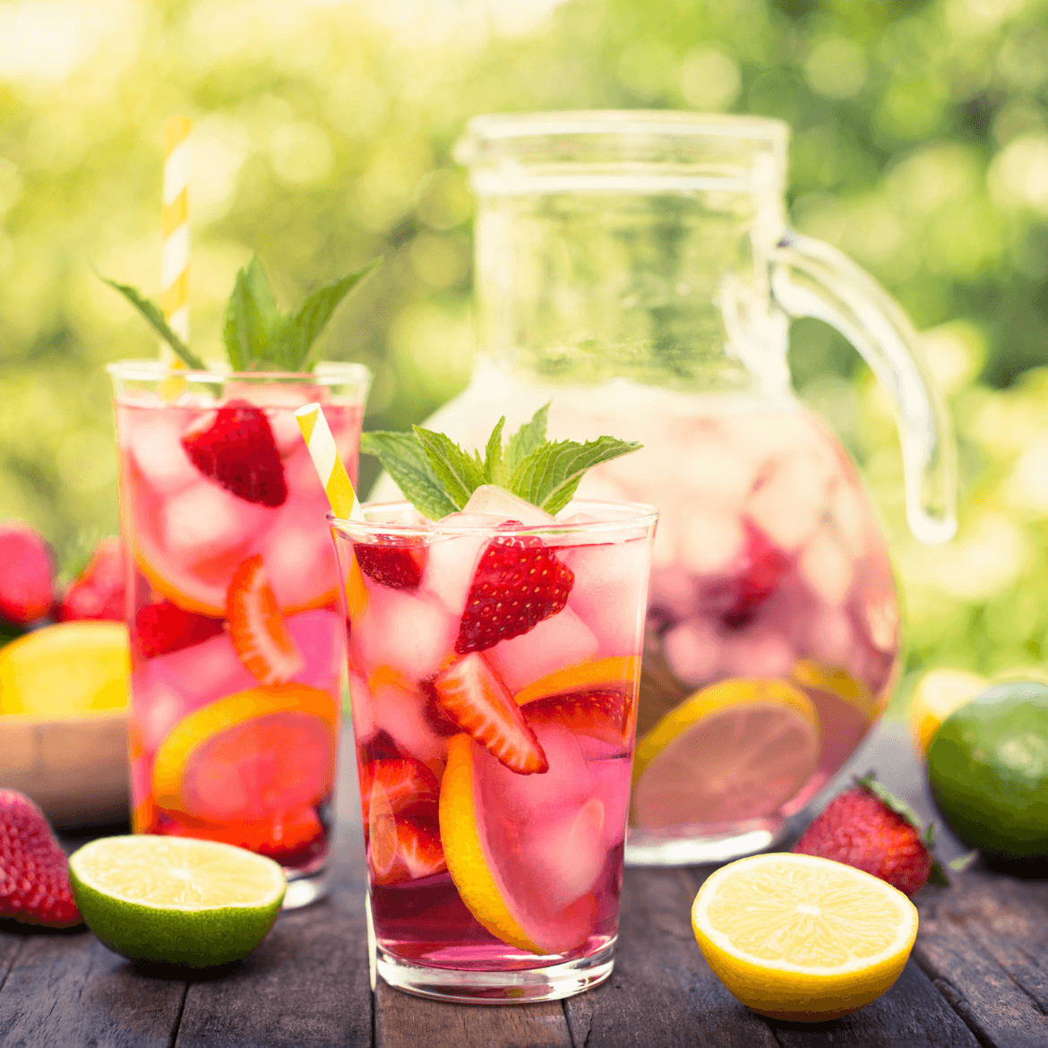 Boissons fraîches et mocktails